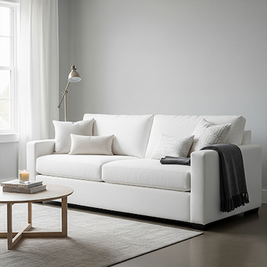 White Sofa (Per Seat)